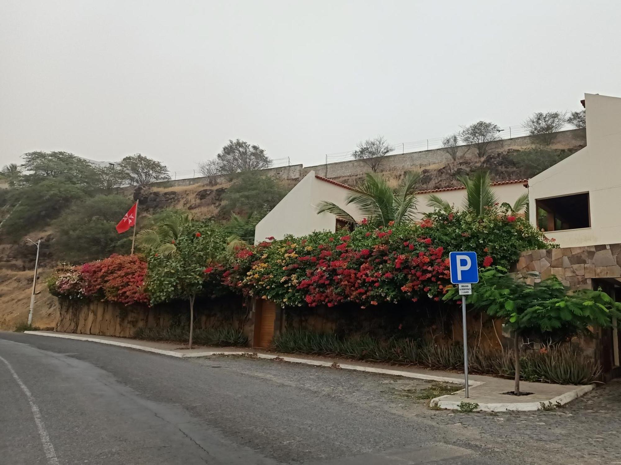 Casa Das Buganvilias Praia Bagian luar foto